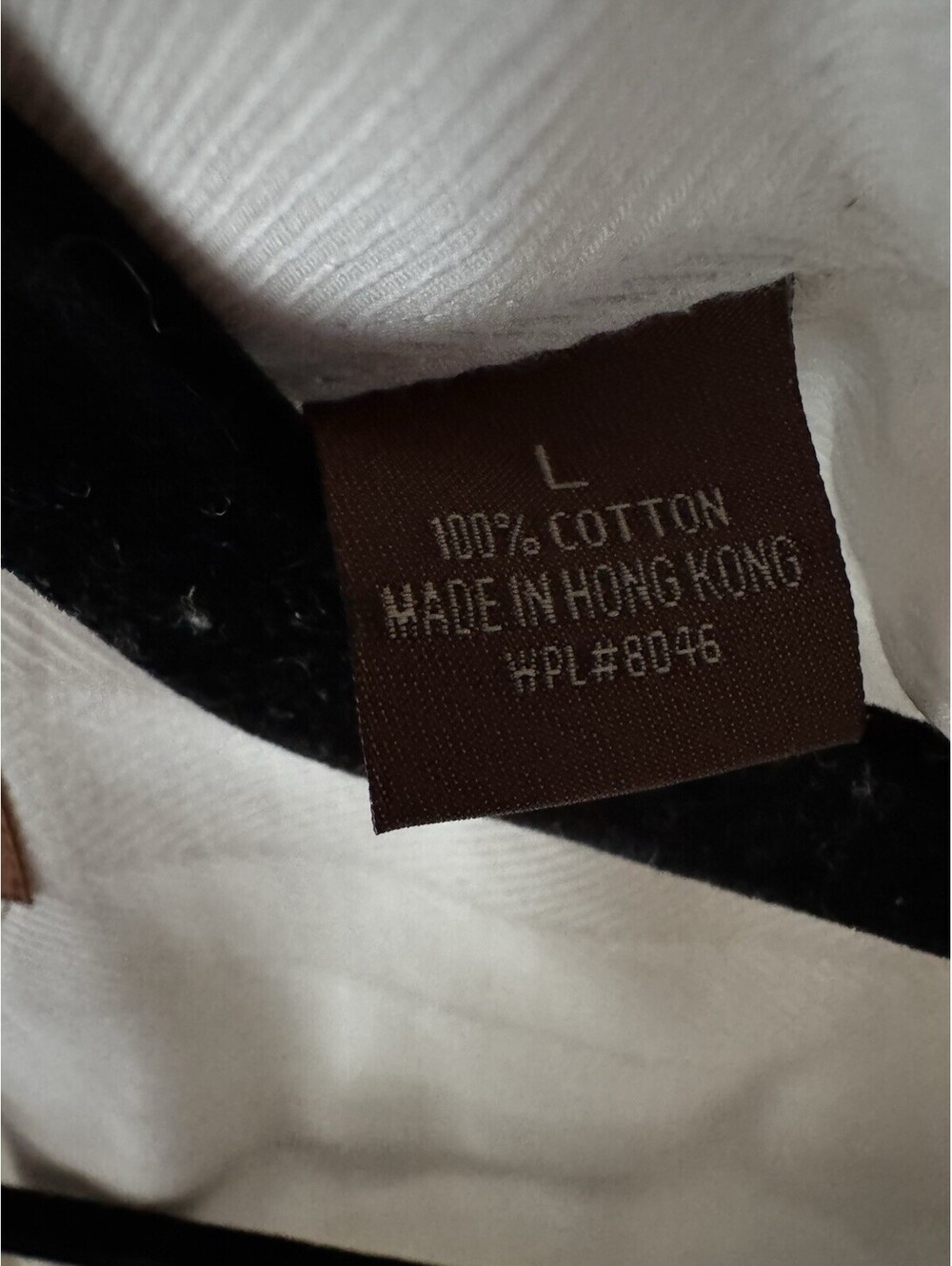Tasso Ella,Mens Off White Dress shirt Size Large, Herringbone Pattern - Picture 6 of 7